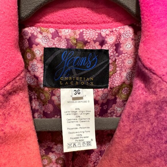 Christian Lacroix Over Coat - Picture 2 of 5